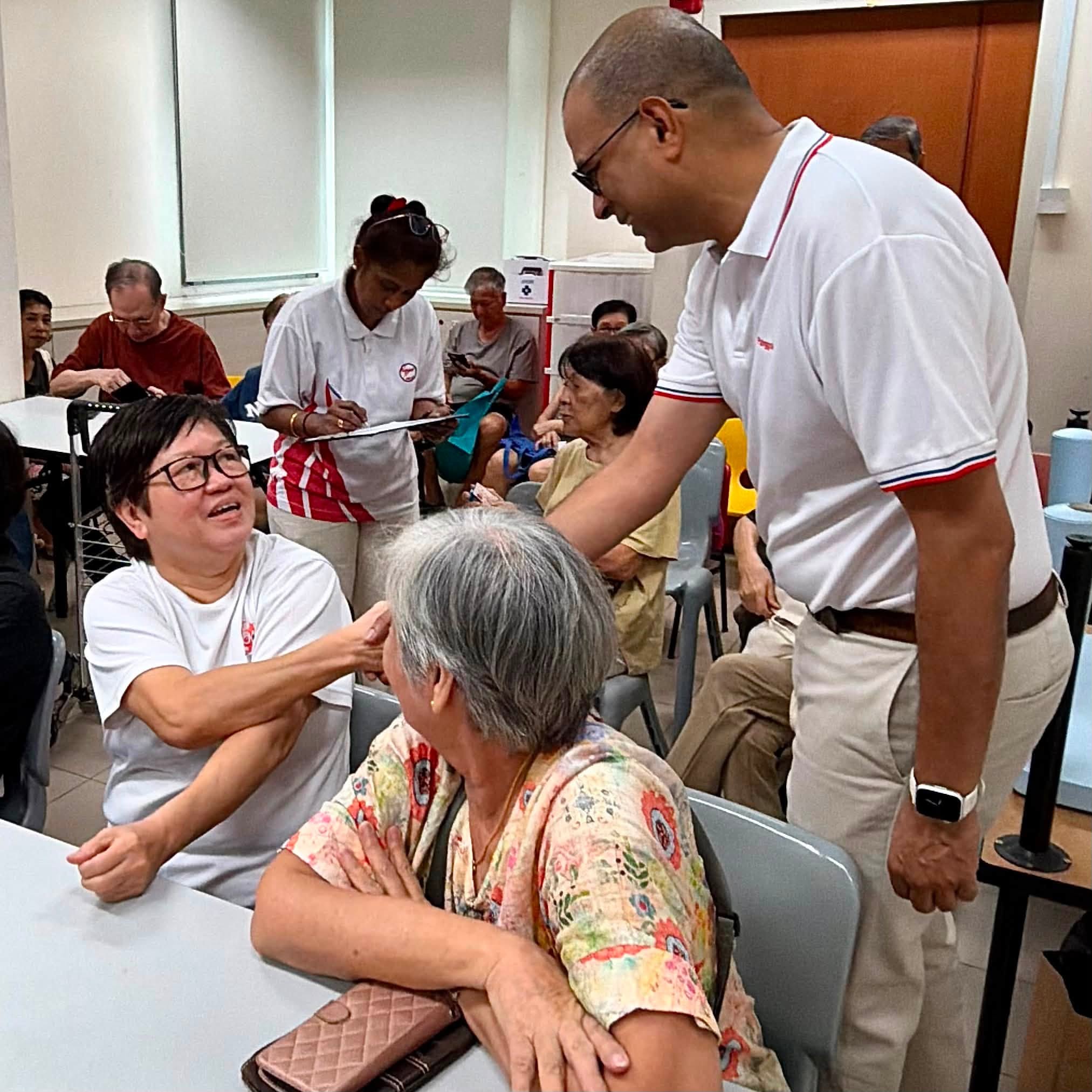 Community gathering during Punggol Sunrise RN outreach event