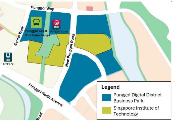 Punggol Coast Mall facade