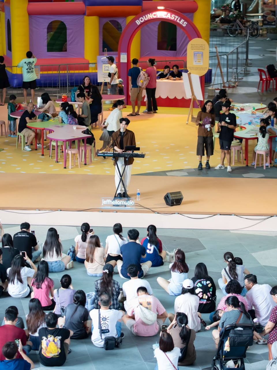 Singapore Institute of Technology students presenting their innovative projects.