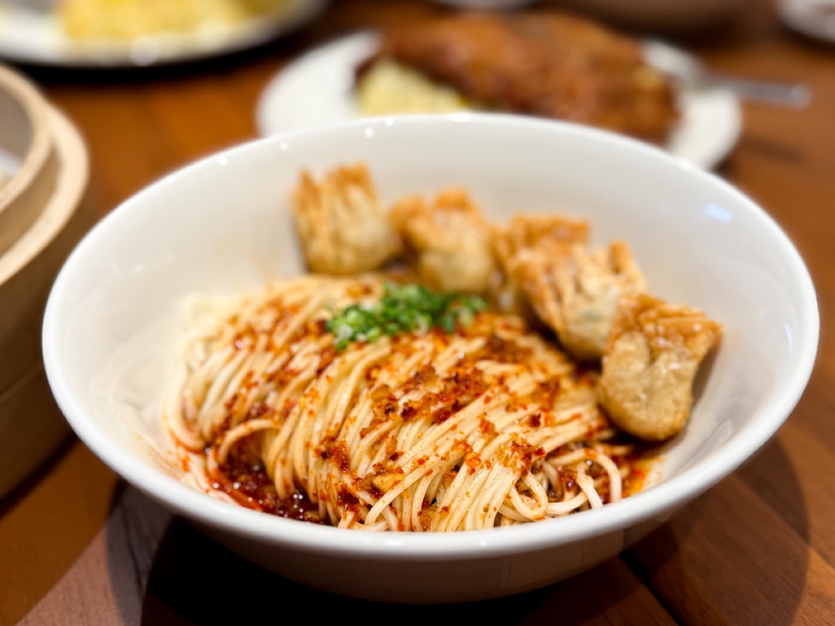 Spicy crispy wonton noodles return at Din Tai Fung Punggol Coast