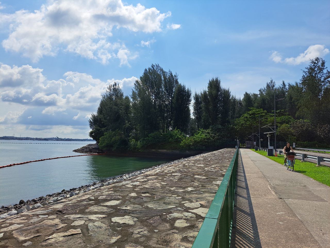 Coney Island waterfront path on the Stride For Good 2026 6km route from Punggol Coast