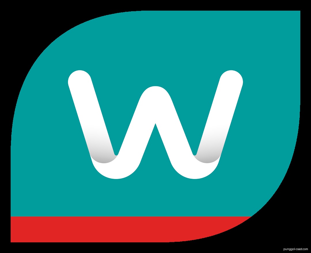 Watsons logo featuring a white stylized 'W' on a teal and red background.