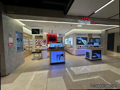 Singtel Exclusive Retailer Punggol Coast Mall (G-Force Network)