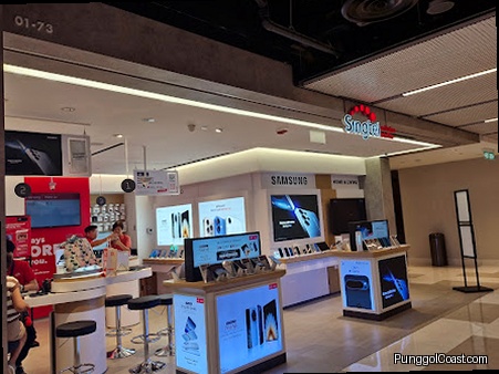 Singtel Exclusive Retailer Punggol Coast Mall (G-Force Network)
